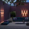 Strato Maytoni moderne LED-Gartenwandleuchte für den Außenbereich Angebot