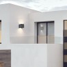 LED-Wandleuchte für den Garten, würfelförmig, verstellbar, Außenbereich, Fulton Maytoni Angebot