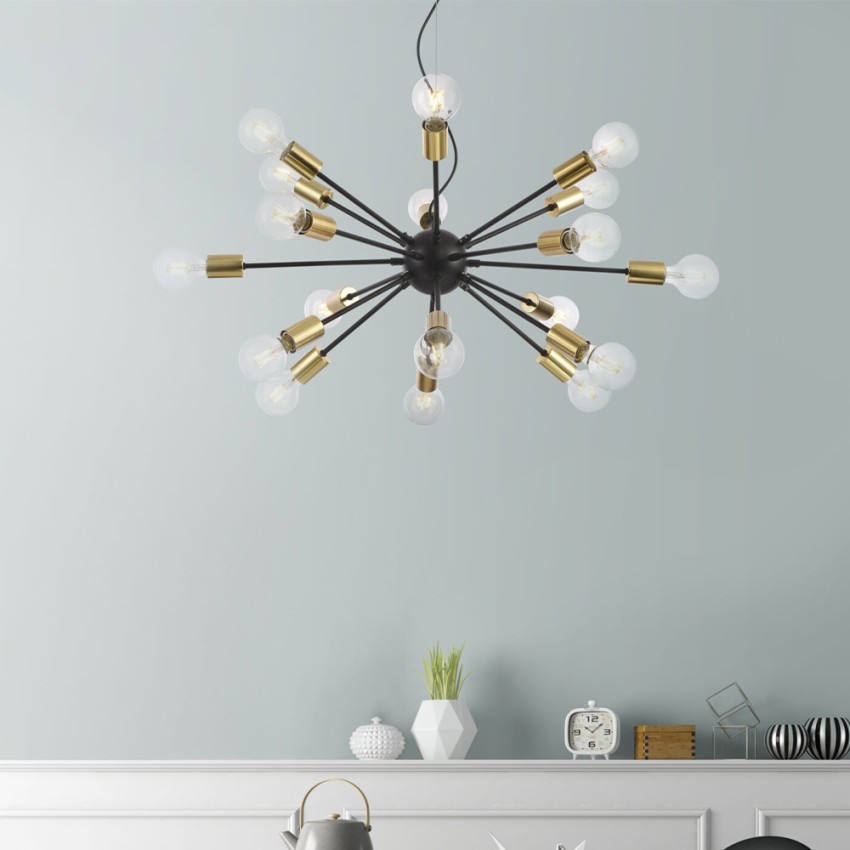 Moderne Hängeleuchte mit 18 Lampenfassungen Decke Jackson Maytoni Aktion Moderne Hängeleuchte mit 18 Lampenfassungen Decke Jackson Maytoni Aktion