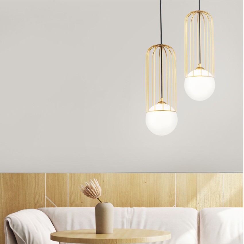 Goldene Pendelleuchte Kugel Deckenlampe Wohnzimmer Telford Maytoni Aktion Goldene Pendelleuchte Kugel Deckenlampe Wohnzimmer Telford Maytoni Aktion