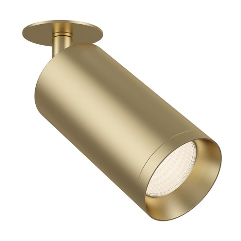 Goldene Deckenleuchte Spotstrahler verstellbar Focus Maytoni Aktion