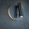Runde LED-Wandleuchte mit verstellbarem Strahler Los 176 Maytoni Sales