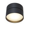 Moderne runde Deckenleuchte schwarz LED-Licht dimmbar Onda Maytoni Aktion