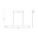 Moderner LED-Hängelampe, verstellbar, 118,5 cm, Step Maytoni Kauf