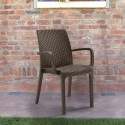 18er Set Indiana BICA stapelbare Rattan Gartenstühle mit Armlehnen Eigenschaften