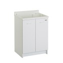 Waschschrank mit 2 Türen, Waschbecken und Waschbrett 60x50cm Edilla Montegrappa Angebot