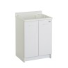 Waschschrank mit 2 Türen, Waschbecken und Waschbrett 60x50cm Edilla Montegrappa Angebot