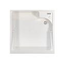 Waschtisch 60x60cm Schrank 2 Türen mit Waschbecken Abdeckung Edilla Montegrappa Rabatte