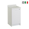 Waschtisch 45x50cm mit Waschbrett und Schrank Edilla Montegrappa Verkauf