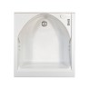 Waschtisch 45x50cm mit Waschbrett und Schrank Edilla Montegrappa Rabatte