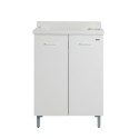 Waschtischschrank 60x50cm mit 2 Türen, Waschbecken und Ablage Edilla Montegrappa Angebot