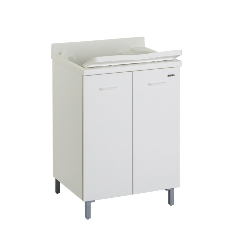 Waschtischschrank 60x50cm mit 2 Türen, Waschbecken und Ablage Edilla Montegrappa Aktion
