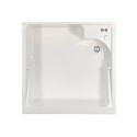 Waschbecken mit Abdeckung 60x60cm Waschtisch mit 2 Türen Edilla Montegrappa Rabatte