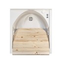 Waschtischunterschrank 45x50cm mit Holzplatte Edilla Montegrappa Katalog