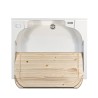 Waschbeckenschrank Wäschepflege Holzplatte 2 Türen 60x60cm Edilla Montegrappa Katalog