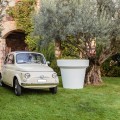 Großer Gartenpflanzkübel Ø 135 cm für Restaurant Cornaglia Aktion
