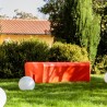 Modulare Gartenbank für den Außenbereich aus Polyethylen Arkema Althea Sales