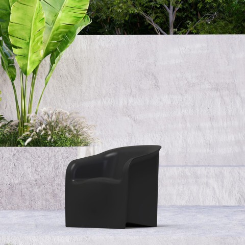 Gartenstuhl aus Polyethylen für Terrasse, Bar und Restaurant Lady Aktion