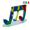 Bunte Pop-Art-Notenskulptur Dekoration Tricroma Rabatte