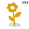 Bunter Pop-Art Blumen Dekofigur für Wohnzimmerregal Margherita Katalog