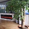 Elektrokamin zur Wandmontage 180 cm LED-Flamme 1500W Amiata Sales