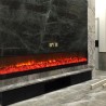 Moderner elektrischer Einbaukamin 1500W, 300cm, 6 Heizstufen Etna Verkauf