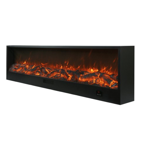 Moderner elektrischer Einbaukamin 1500W, 300cm, 6 Heizstufen Etna Aktion