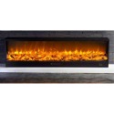 Elektrischer Kamin 1500W zum Einbau oder Stand 50x20x50,7cm Vulture Verkauf