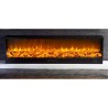Elektrischer Kamin 1500W zum Einbau oder Stand 50x20x50,7cm Vulture Verkauf