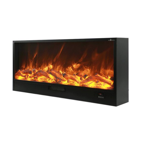 Elektrischer Kamin 1500W zum Einbau oder Stand 50x20x50,7cm Vulture Aktion