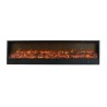 Vesuvio Flammeneffekt Wandeinbau-Elektrokamin 1500W 200cm Angebot