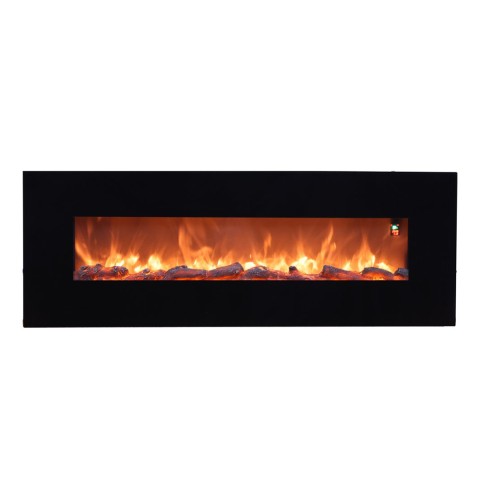 Moderner elektrischer Wandkamin mit realistischem Flammeneffekt 1500W Aprica Aktion
