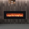 Moderner elektrischer Wandkamin mit realistischem Flammeneffekt 1500W Aprica Verkauf