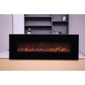 Moderner elektrischer Wandkamin mit realistischem Flammeneffekt 1500W Aprica Rabatte