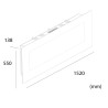 Moderner elektrischer Wandkamin mit realistischem Flammeneffekt 1500W Aprica Katalog