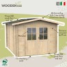 Gartenhaus aus Holz für Gartengeräte Box Opera 249x249 Verkauf