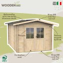 Gartenhaus Holzgerätebox Opera 254x276 Verkauf