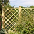 Holzspalier für Kletterpflanzen 40x180 cm Balkon Garten Aktion