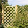 Holzspalier für Kletterpflanzen 40x180 cm Balkon Garten Aktion