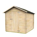 Garten-Gerätehaus aus Holz 178x218cm mit Einzel­tür Formia Angebot