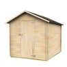 Gartengerätehaus aus Holz 178x218cm eintürig Formia Angebot