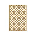 Gitterpaneel für Kletterpflanzen Garten Holz 90x180 cm Trendy Verkauf