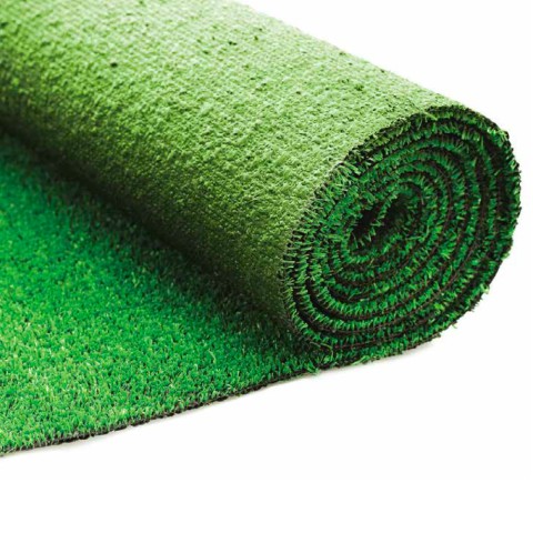 Kunstrasen 10 mm Kunstrasenrolle mit grünem Hintergrund Evergreen