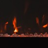 Elektrischer Wandkamin mit mehrfarbigem LED-Flammenlicht Dallas Rabatte