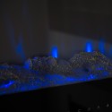 Elektrischer Wandkamin mit mehrfarbigem LED-Flammenlicht Dallas Auswahl