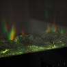 Elektrischer Wandkamin mit mehrfarbigem LED-Flammenlicht Dallas Eigenschaften