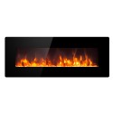Elektrischer Wandkamin mit mehrfarbigem LED-Flammenlicht Dallas Verkauf