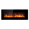 Elektrischer Wandkamin mit mehrfarbigem LED-Flammenlicht Dallas Verkauf