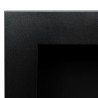 Ökologischer Bioethanol-Kamineinsatz mit Glas Livorno Schwarz Katalog