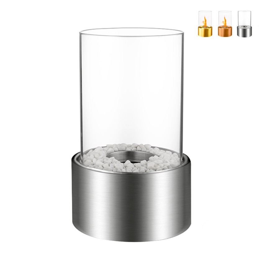 Zylindrischer Bioethanol-Kamin für Innen- und Außenbereich Marsiglia Angebot Zylindrischer Bioethanol-Kamin für Innen- und Außenbereich Marsiglia Angebot